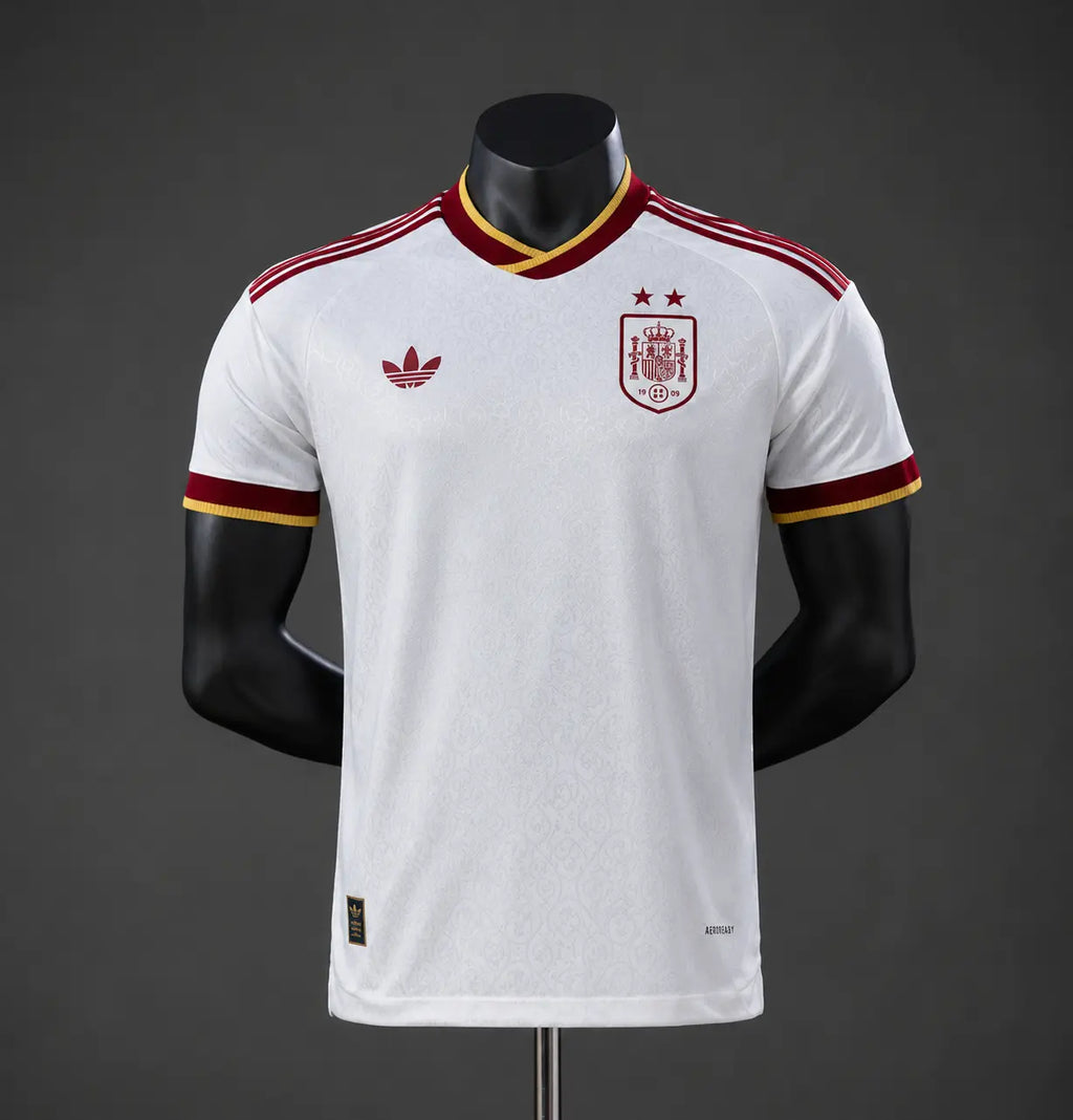 Camiseta Blanca de España dos estrellas 26/27