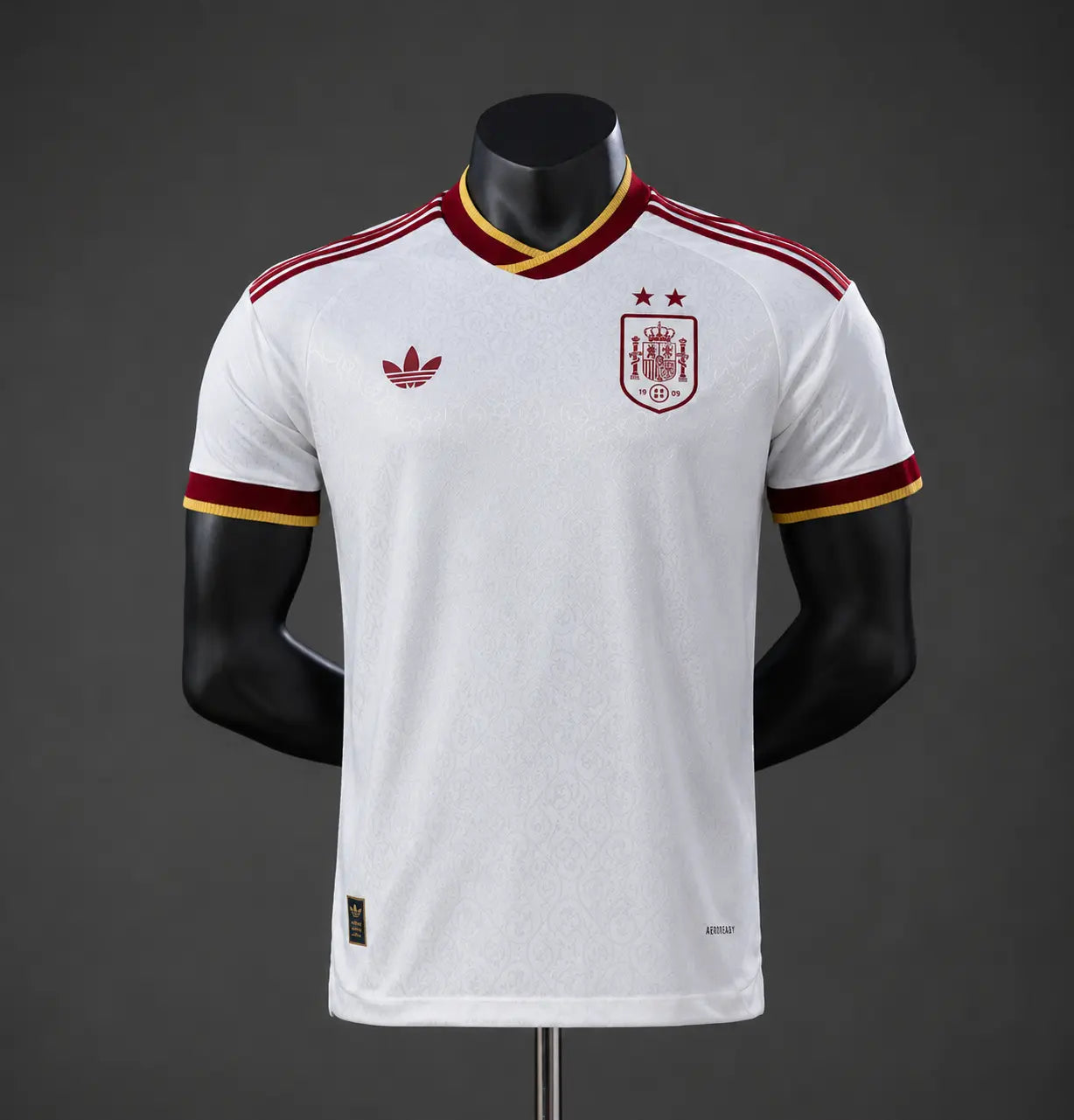 Camiseta Blanca de España dos estrellas 26/27